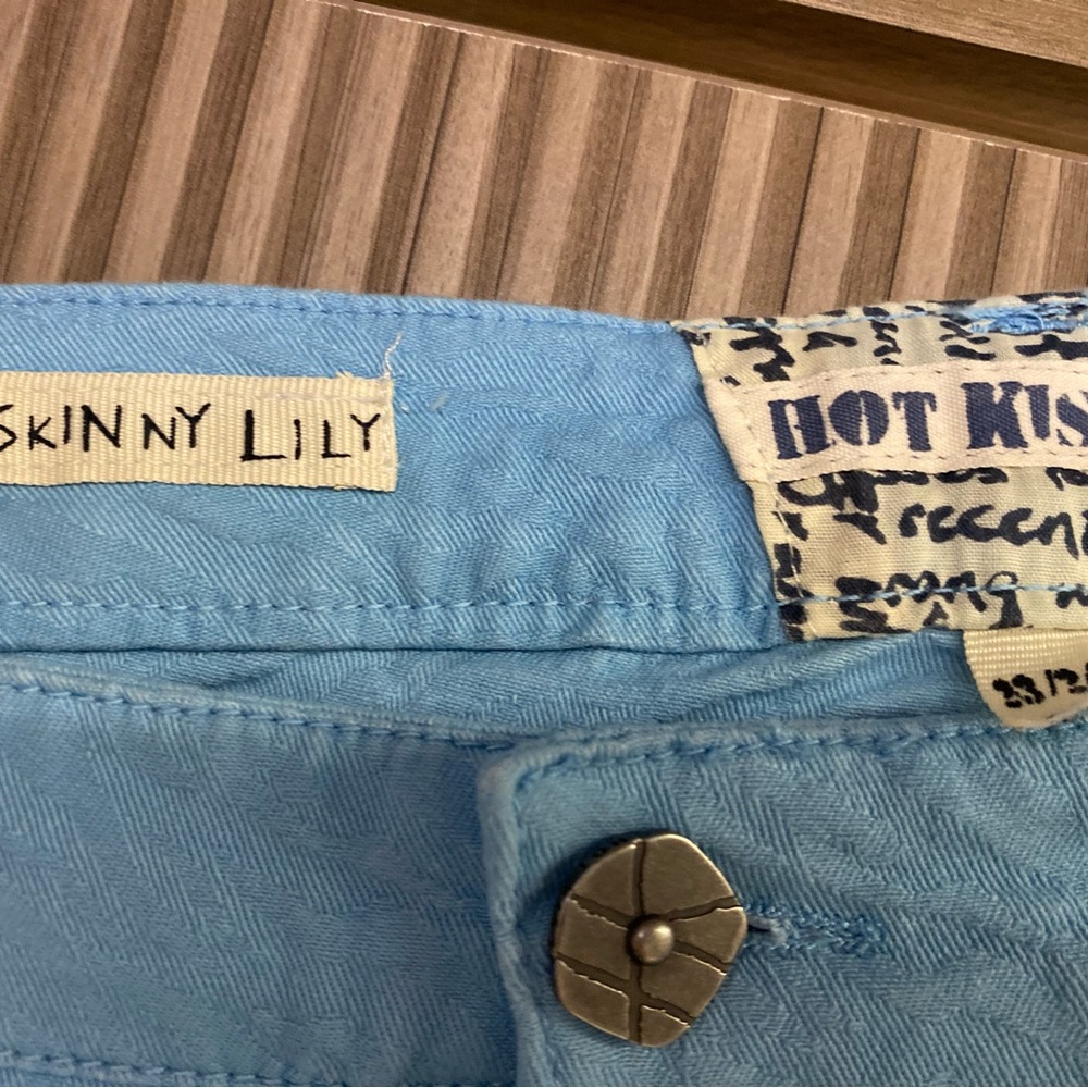 Hot Kiss Skinny Lily Blue Pants